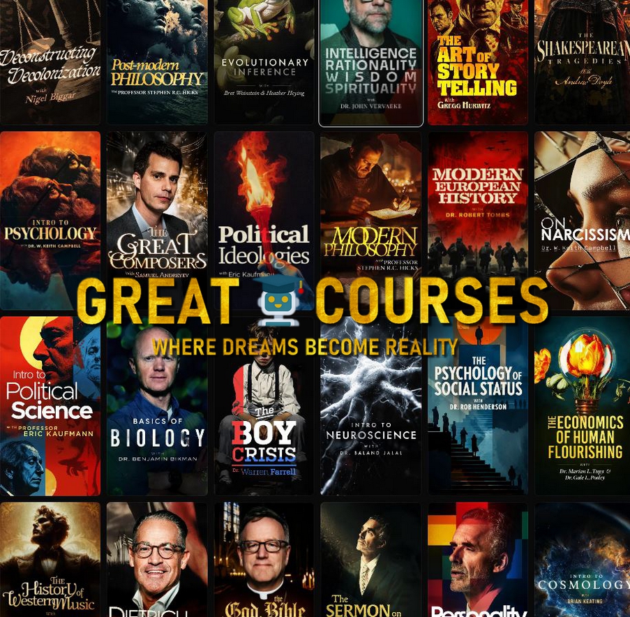 Peterson Academy By Dr. Jordan B. Peterson - Free Download All 8 Hour Courses Peterson Academy By Dr. Jordan B. Peterson - Free Download All 8 Hour Courses