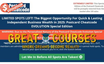 Postcard Cheatcode Evolution Special Edition By Robert Styukes - Free Download Course