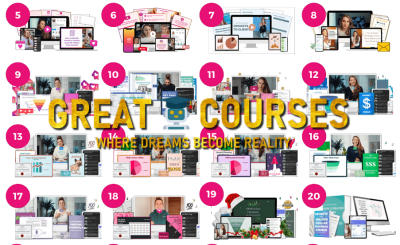 24 Courses For $24 Bundle By Maria Wendt - Free Download All Courses + My Million Dollar Sales Scripts & Templates Add On OTO
