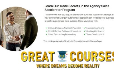 Agency Sales Accelerator By Steven Pope - My Agency Guy - Free Download Course