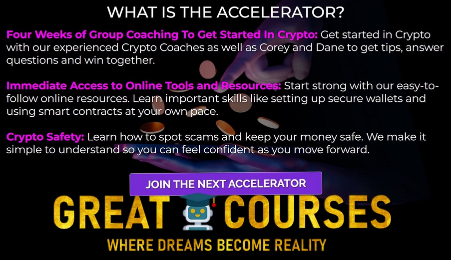 Defi Cashflow Accelerator By Dane & Corey - Free Download Crypto DCA Course - DeFi Crypto Alliance