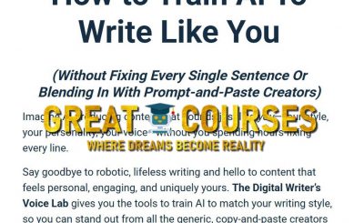 The Digital Writer’s Voice Lab By Ship Dickie Bush & Nicolas Cole - 30 For 30 - Free Download Course