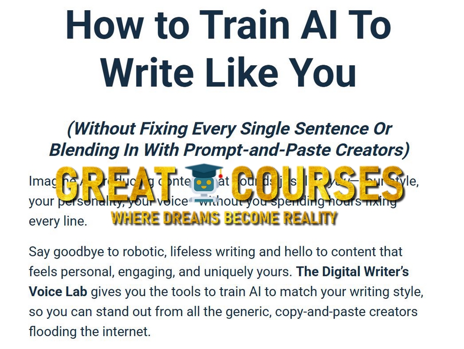 The Digital Writer’s Voice Lab By Ship Dickie Bush & Nicolas Cole - 30 For 30 - Free Download Course
