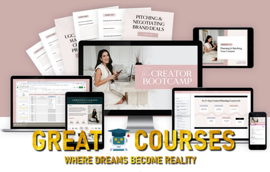 The Creator Bootcamp By Christina Galbato - Free Download Course The Creator Bootcamp By Christina Galbato - Free Download Course