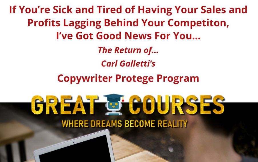 Copywriter Protege Program By Carl Galletti - Free Download Video Course