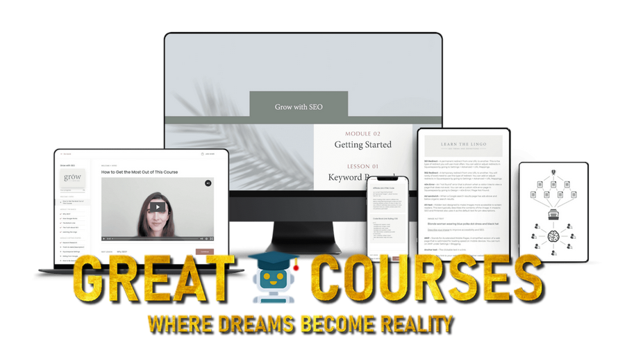 Grow With SEO By Kate Scott - Free Download Squarespace SEO Course