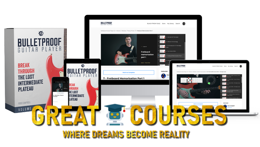 Bulletproof Guitar Player By Ross Campbell - Free Download Course Bulletproof Guitar Player By Ross Campbell - Free Download Course