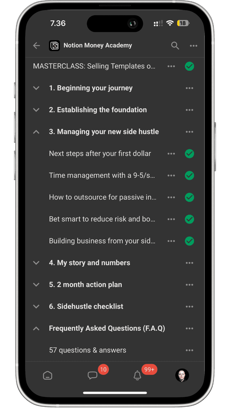 Notion Money Academy By Pascio - Pascal K - Free Download Course