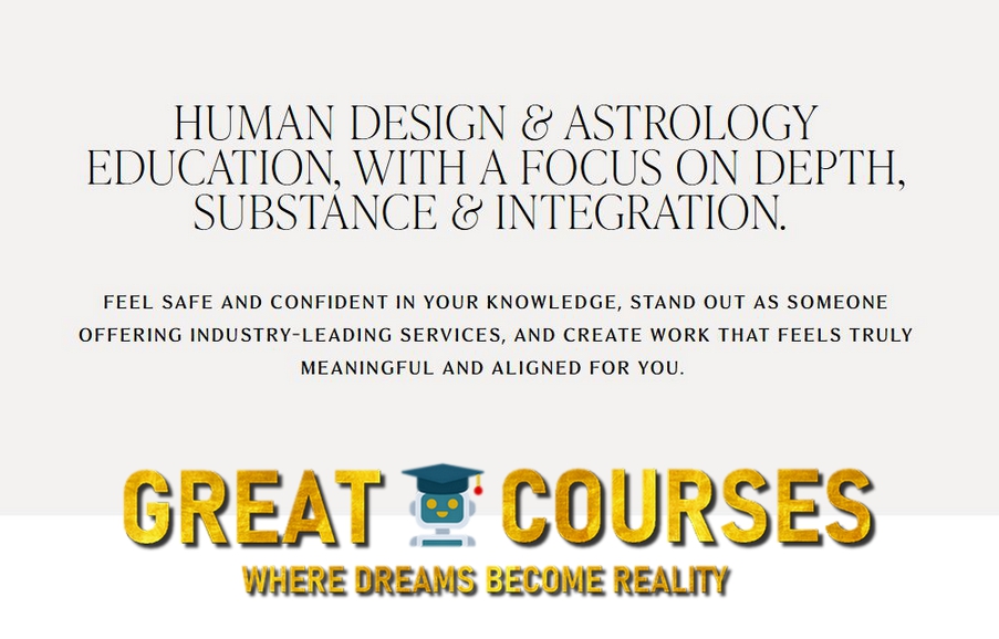 Advanced Human Design & Astrology By Amy Lea - Free Download Course