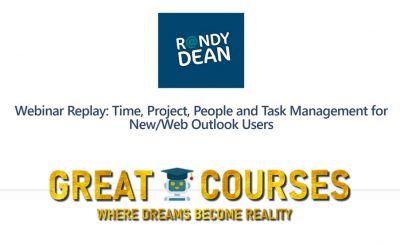 Time, Project, People And Task Management For New/Web Outlook Users By Randy Dean - Free Download