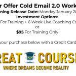 Power Offer Cold Email Workshop 2.0 By Joel Erway - Free Download Course