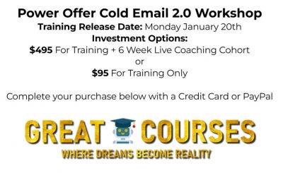 Power Offer Cold Email Workshop 2.0 By Joel Erway - Free Download Course