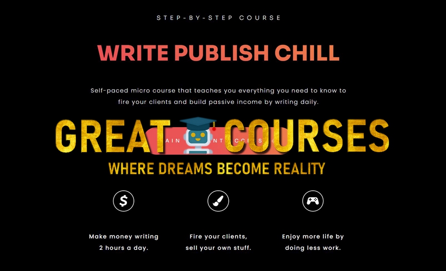 Write Publish Chill By Alin Dragu - Free Download Course