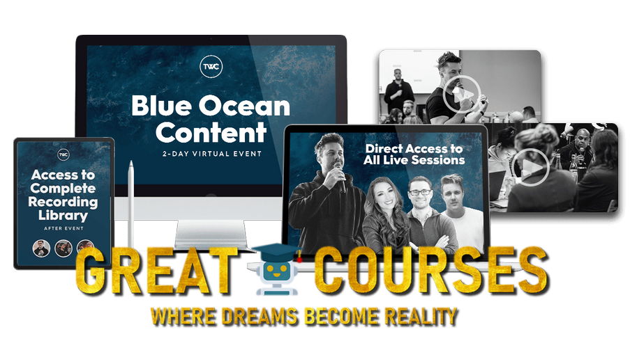 Blue Ocean Content System By Taylor Welch - Free Download Course Virtual Event