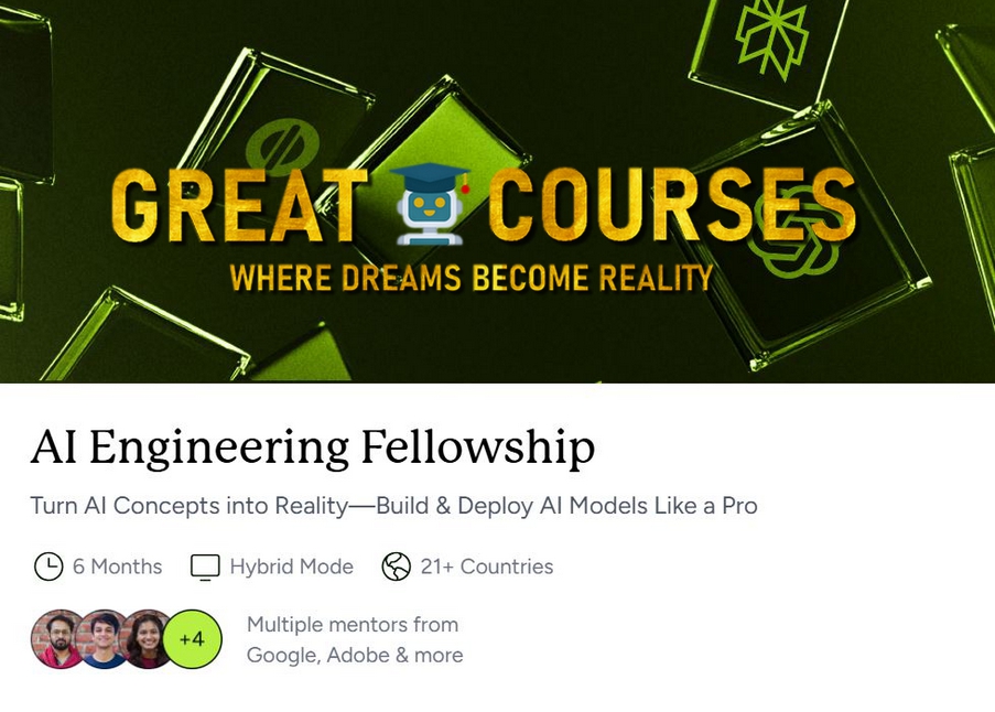 AI Engineering Fellowship Program By Outskill - Free Download Course