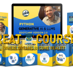 Live Python For Generative AI & LLM's Bootcamp 2.0 By Matt Dancho - Free Download Course - Business Science