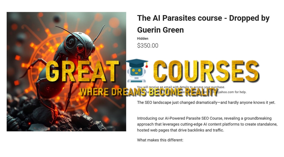 The AI Parasites Course Dropped By Guerin Green - Free Download - Holly Starks