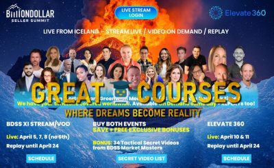 BDSS 11 XI - Billion Dollar Sellers - Iceland By Kevin King - Free Download Course Live Event Replay + Bonus