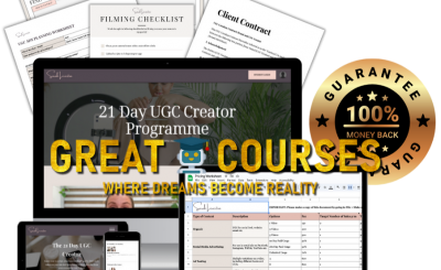 21 Day UGC Creator Programme By Sarah Leverton - Free Download Course