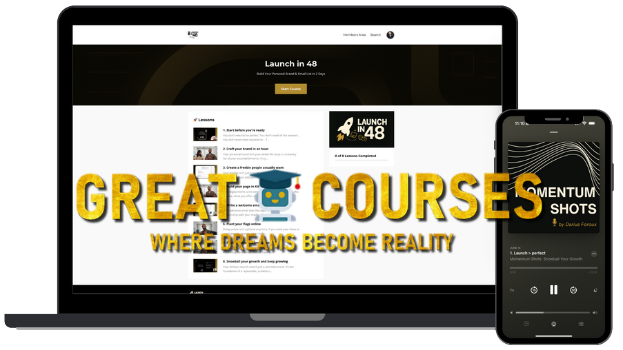 The Launch In 48 Course By Darius Foroux - Free Download Course The Launch In 48 Course By Darius Foroux - Free Download Course