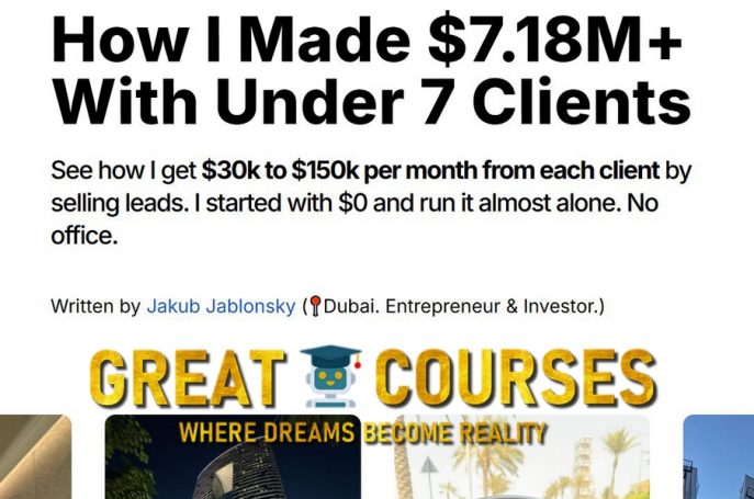 Insider Group By Jakub Jablonsky - Free Download Course
