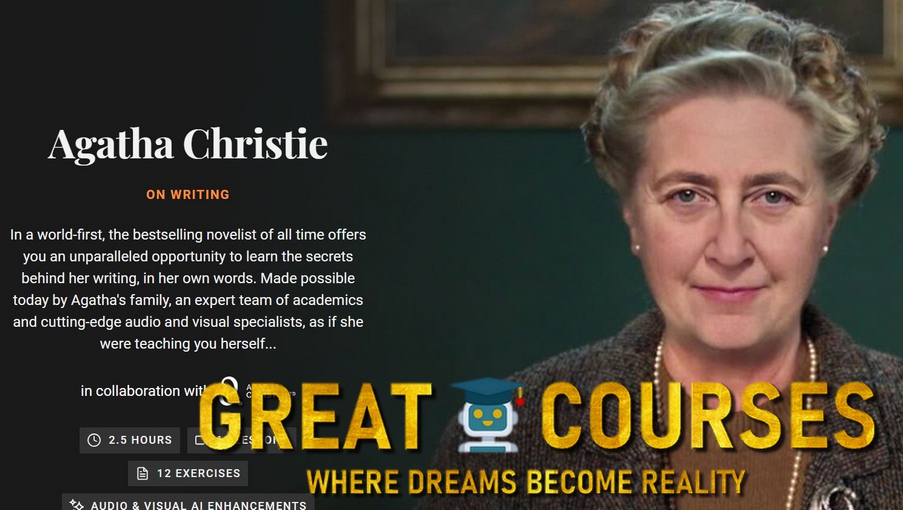 Agatha Christie - Writing By BBC Maestro - Free Download Course