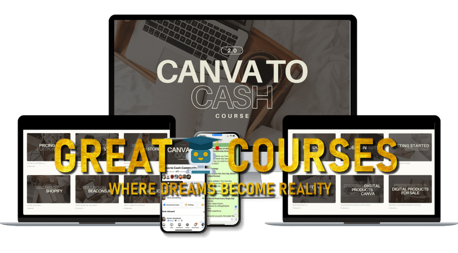 Canva To Cash 2.0 By Karen Goodman - Free Download Course - Learn How to Create + Sell Digital Products That Actually Make You Money Canva To Cash 2.0 By Karen Goodman - Free Download Course - Learn How to Create + Sell Digital Products That Actually Make You Money
