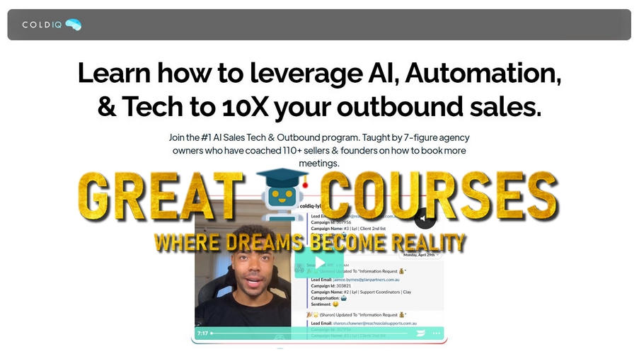 ColdIQ Coaching By Michel Lieben - Free Download Course
