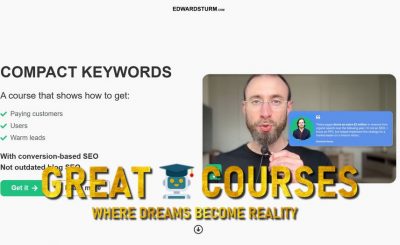 Compact Keywords By Edward Sturm - Free Download SEO Course
