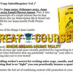 Copy Salesliloquies: Vol 1 By Ben Settle - Free Download eBook Course Book - Elbenbo