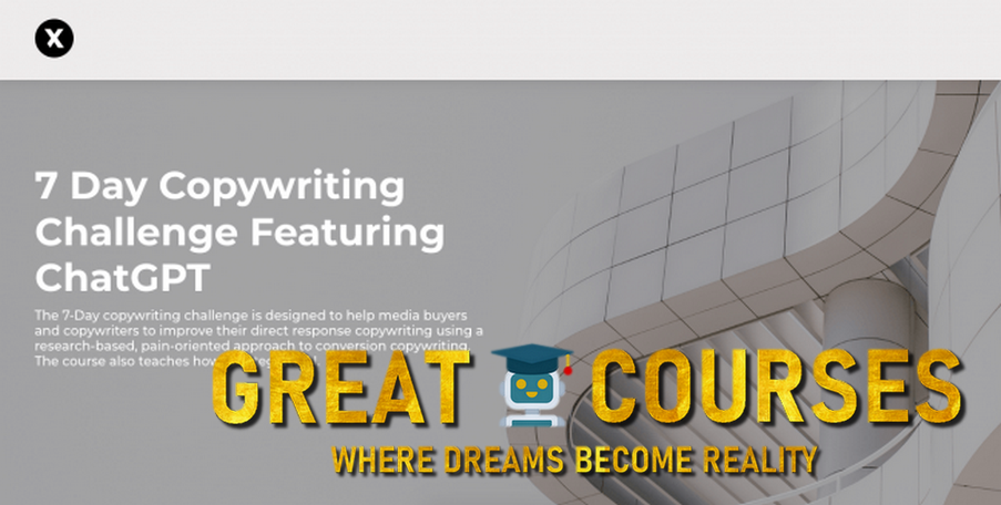 7 Day Copywriting Challenge Featuring ChatGPT By Ashton Shanks – Free Download Course