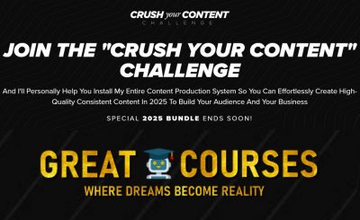 Crush Your Content Challenge By Eric Thayne - Free Download Course