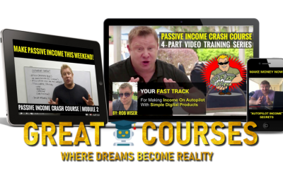 The Passive Income Crash Course By Rob Wiser - Free Download Day Job Destroyer