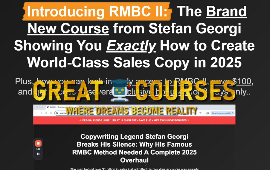 RMBC II 2 By Stefan Georgi - Free Download RMBC 2 Course