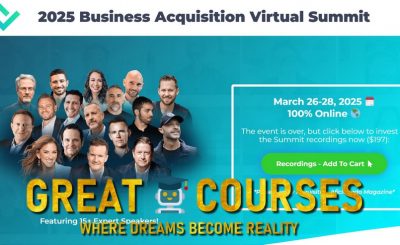 2025 Business Acquisition Virtual Summit - Free Download Course - Live Event