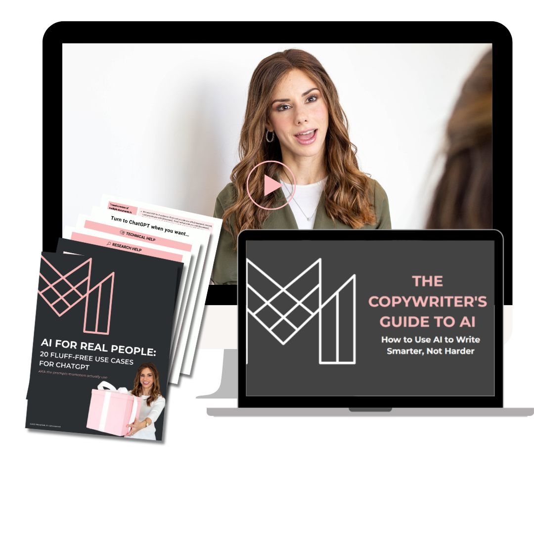 BONUS MINI-COURSE! AI FOR COPYWRITERS