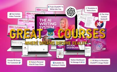 AI Writing System By Katya Varbanova - The Viral Marketing Stars - Free Download VMS Course + The Viral Marketing Stars AI Personal Brand Kit Add-On