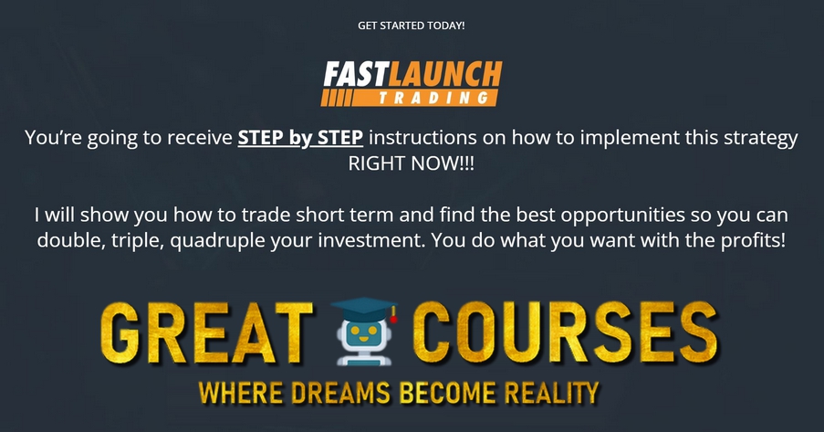 Fast Launch Trading By Jonathan Jobe - Free Download Course