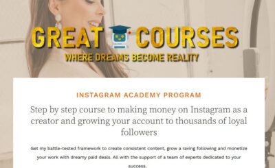Instagram Academy By Valerie Lisitsyna - Free Download Course Bundle