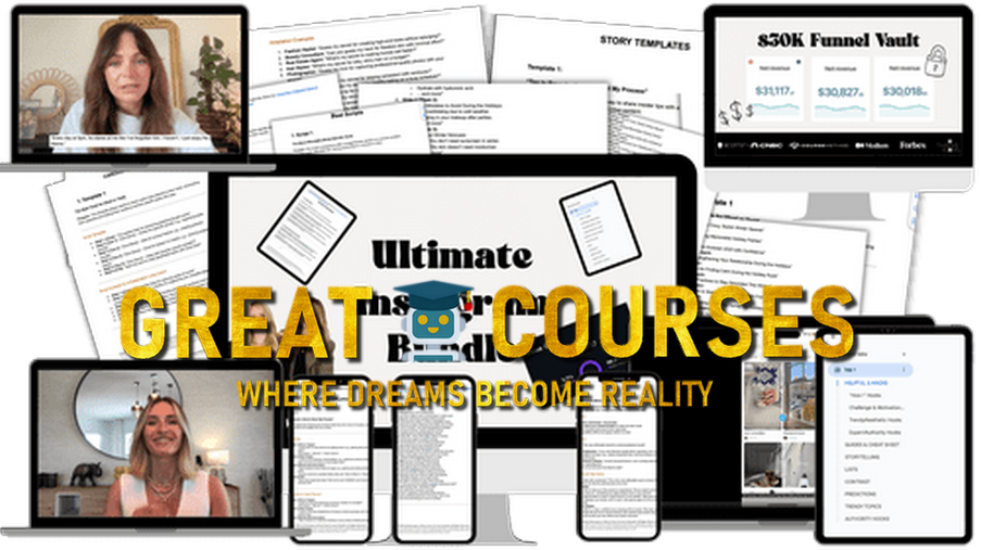 Ultimate Instagram Bundle + Strategic Content Planner OTO By Elsynergy - Free Download Course - Ginny & Laura
