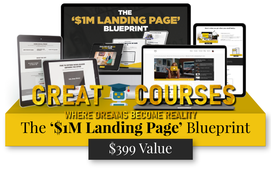 $1M Landing Page Blueprint By One Peak Creative - Conar Fair- Free Download Course