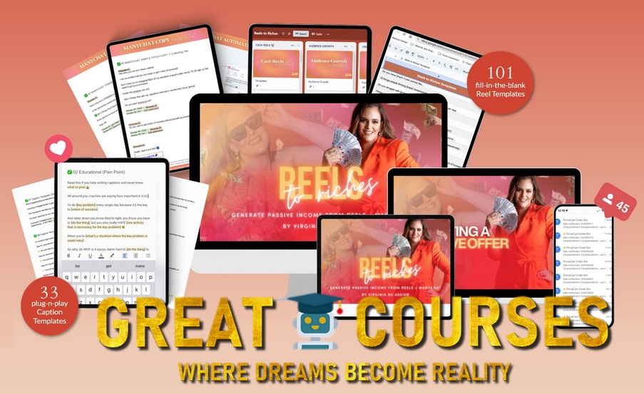 Reels To Riches By Virginia de Assis - Free Download Course - Content Lounge Reels To Riches By Virginia de Assis - Free Download Course - Content Lounge