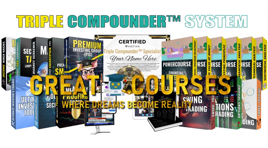 Triple Compounder System By Kiana Danial - Free Download Course + Crypto Cash Machine Mastery + Options Mastery Course