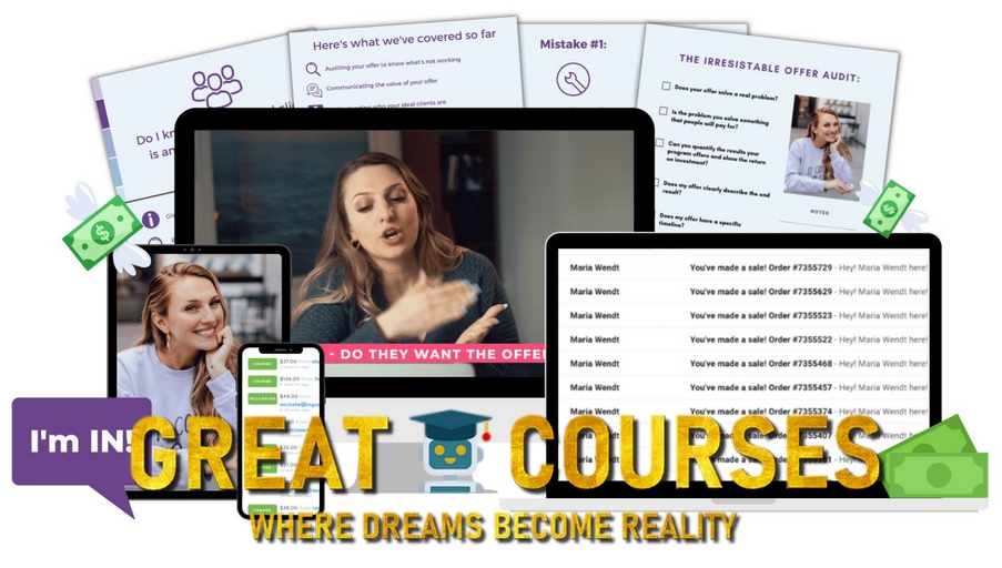 The Irresistible Offer Formula By Maria Wendt - Free Download Course The Irresistible Offer Formula By Maria Wendt - Free Download Course