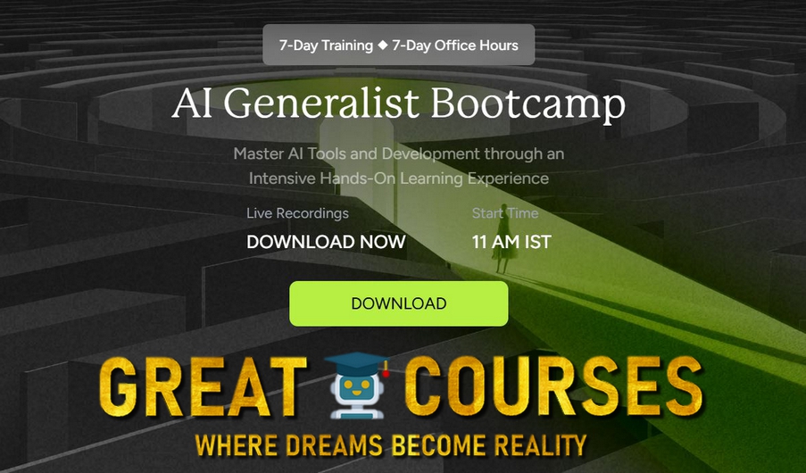 AI Generalist Bootcamp By Outskill - Free Download Course