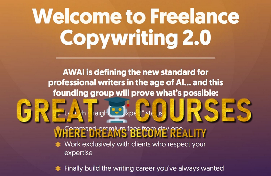 Solo Agency Intensive By AWAI - Free Download Course - Freelance Copywriting 2.0