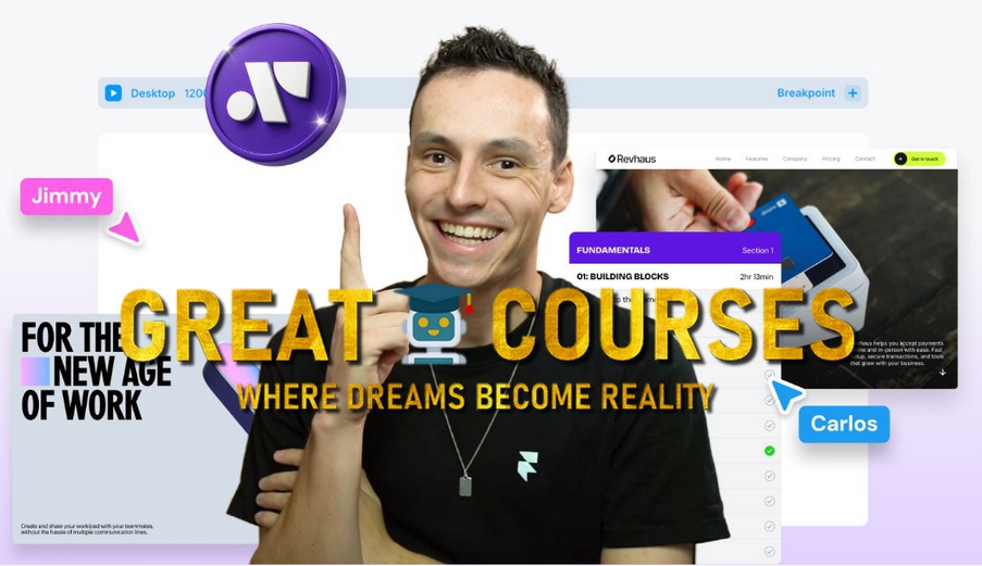 The Ultimate Framer Masterclass 3.0 By Ryan Hayward - Free Download Course Full Access