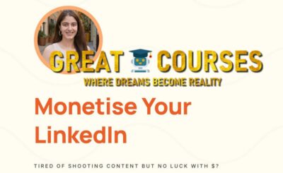 LinkedIn Monetisation Workshop By Niharikaa Kaur Sodhi - Free Download Course - Monetise Your LinkedIn