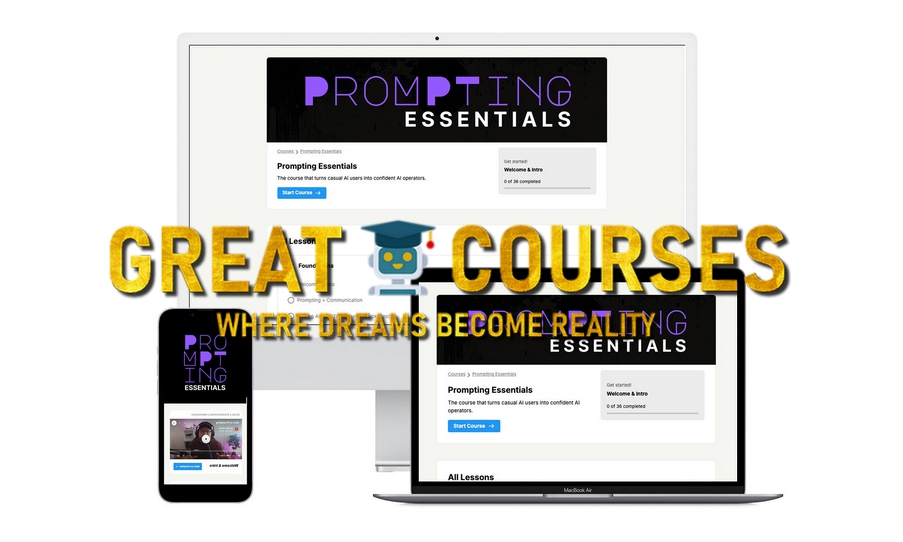 Prompting Essentials By Rob Lennon - Free Download Course