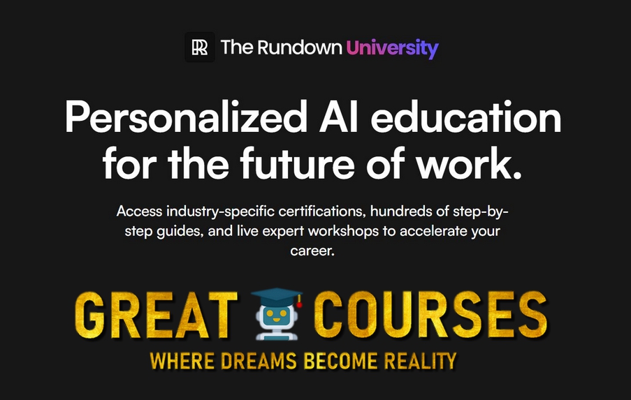 The Rundown AI University - Free Download All Courses Mega Bundle The Rundown AI University - Free Download All Courses Mega Bundle